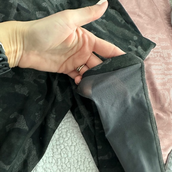 THREE pairs of Fabletics 7/8 leggings - Picture 4 of 5